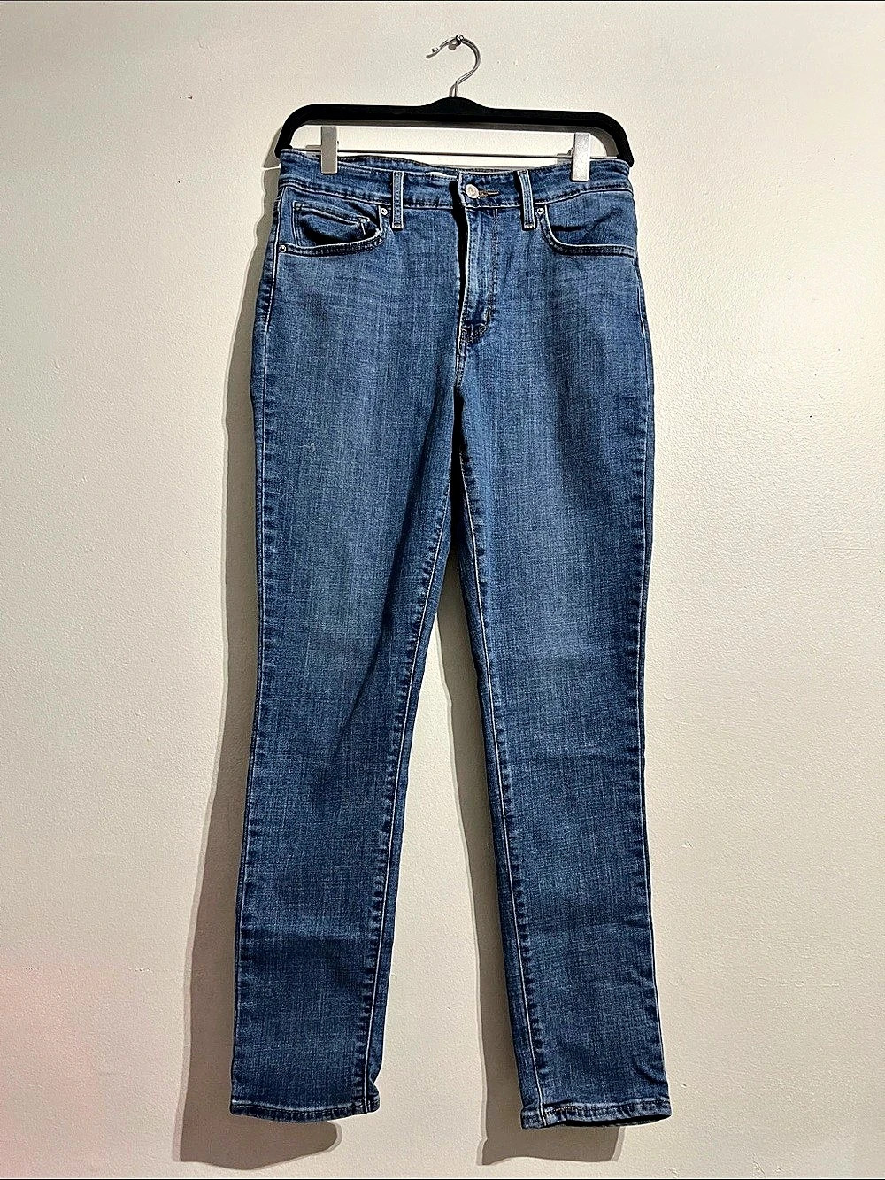 Levi's 721 High Rise Skinny Jeans Waist 29 Blue